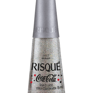 Esmalte Risqué Coca-Cola Viva o Lado Coca-Cola da Vida