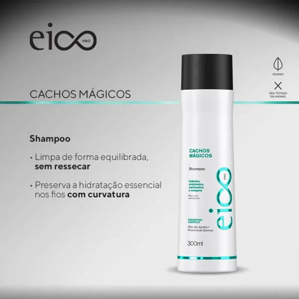 Eico PRO Shampoo - Cachos Mágicos - Imagem 3