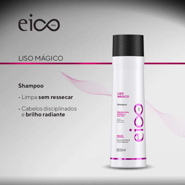 Eico PRO Shampoo - Liso Mágico - Imagem 2