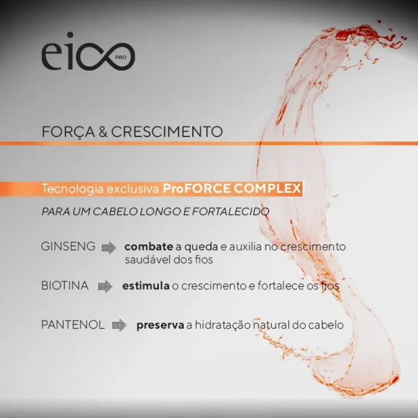 Eico PRO Shampoo - Força e Crescimento - Imagem 3