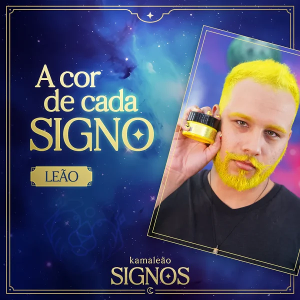 Máscara Pigmentante Signos Kamaleão Color Leão 100g - Imagem 2