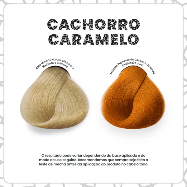 Máscara Pigmentante Cachorro Caramelo 300ml - Imagem 2