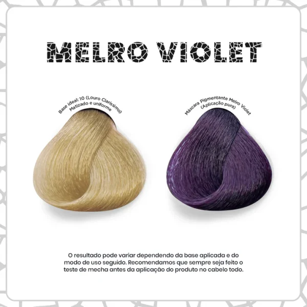 Máscara Pigmentante Melro Violet 150ml - Imagem 2