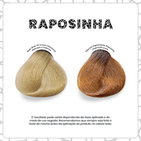 Máscara Pigmentante Raposinha 300ml - Imagem 2