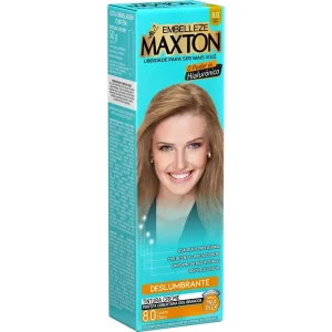 Tinta de Cabelo Individual Maxton Você Mais Deslumbrante Louro Claro 8.0 50G