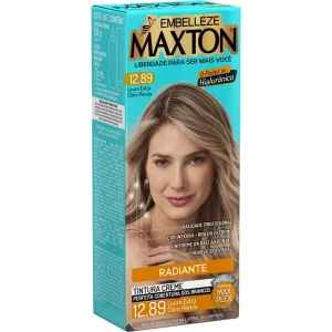 Tinta de Cabelo Maxton Louro Extra Claro Perola 12.89 Radiante KIT_E