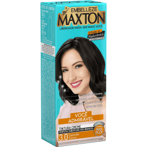 Tinta de Cabelo Maxton Você Mais Admirável Castanho Escuro 3.0 KIT_E