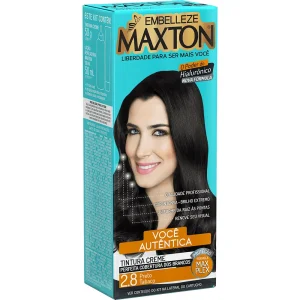 Tinta de Cabelo Maxton Você Mais Autêntica Preto Tabaco 2.8 KIT_E