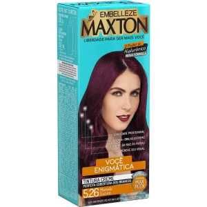 Tinta de Cabelo Maxton Você Mais Enigmática Marsala Escuro 5.26 KIT_E