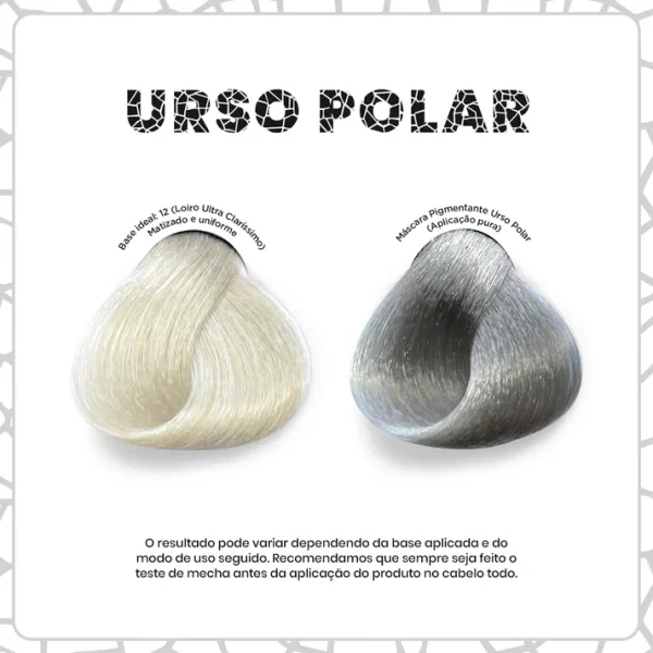 Máscara Pigmentante Urso Polar 150ml - Imagem 2