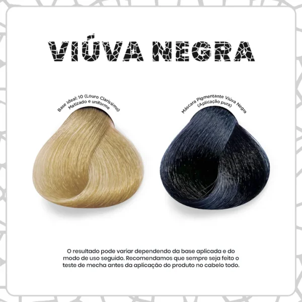 Máscara Pigmentante Viúva Negra 150ml - Imagem 2
