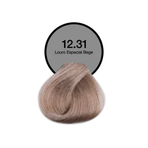 Coloração Permanente Profissional 12.31 Louro Especial Bege Acquaflora