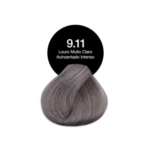 Tonalizante Profissional 9.11 Louro Muito Claro Acinzentado Intenso Acquaflora sem Amônia