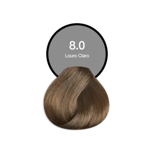 Coloração Permanente 8.0 Loiro Claro Acquaflora