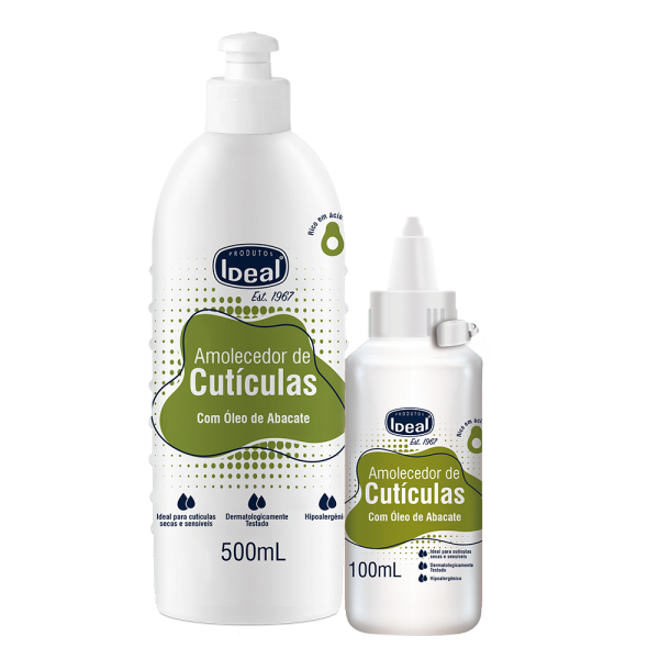 Amolecedor de Cutículas IDEAL Óleo de Abacate 100ml - Imagem 2