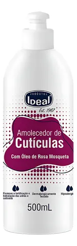 Amolecedor de Cutículas IDEAL Óleo de Rosa Mosqueta 500ml
