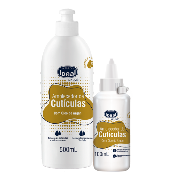 Amolecedor de Cutículas IDEAL Óleo de Argan 100ml - Imagem 2
