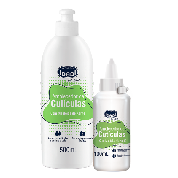 Amolecedor de Cutículas IDEAL com Manteiga de Karité 500ml - Imagem 2