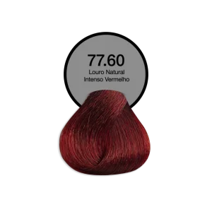 Coloração Permanente 77.60 Louro Natural Intenso Vermelho Acquaflora