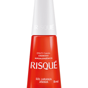 Esmalte Risqué Sol Laranja Anima