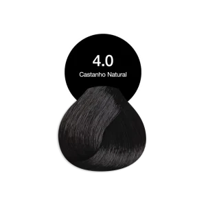Tonalizante Profissional 4.0 Castanho Natural Acquaflora sem Amônia