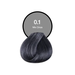Coloração Permanente Profissional 0.1 Mix Cinza Acquaflora