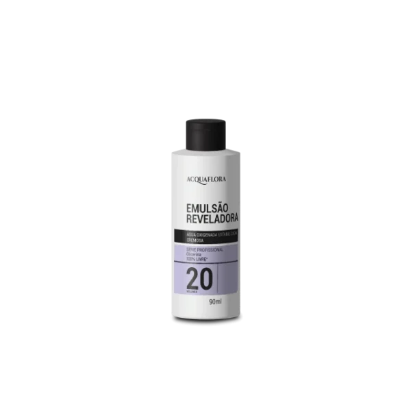 Emulsão Reveladora 20vol 90ml (Água Oxigenada) Acquaflora