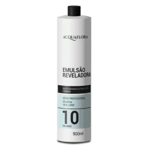 Emulsão Reveladora 10vol 900ml (Água Oxigenada) Acquaflora