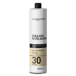 Emulsão Reveladora 30vol 900ml (Água Oxigenada) Acquaflora