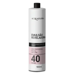 Emulsão Reveladora 40vol 900ml (Água Oxigenada) Acquaflora