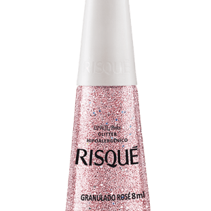 Esmalte Risqué Granulado Rosé