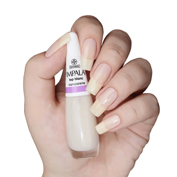 Esmalte Impala Transparente A Cor da Sua Moda - Top Blanc - Imagem 2