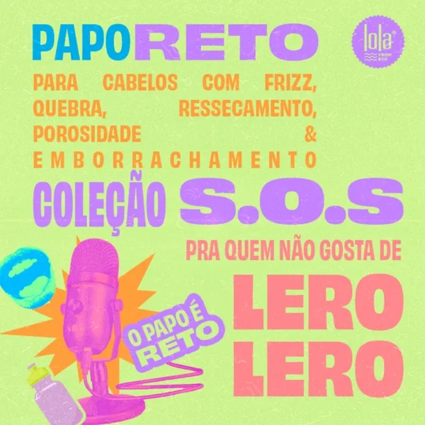 Lola Papo Reto Máscara 270ml - Imagem 2