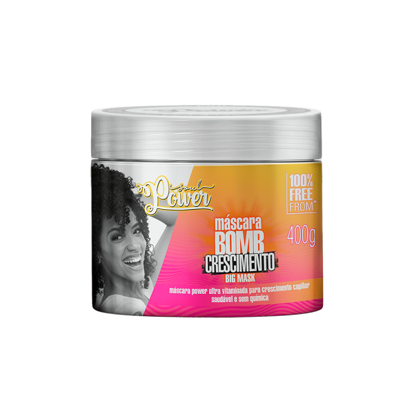 Soul Power Máscara Bomb – Crescimento – 400g