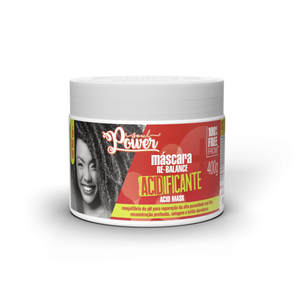 Soul Power Máscara Re-Balance – Acidificante – 400g