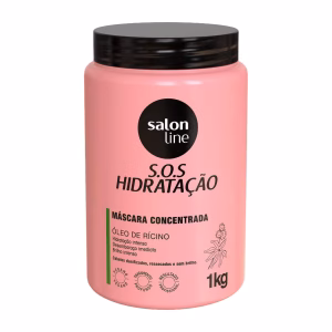 Salon Line Máscara S.O.S Hidratação Óleo de Rícino 1kg