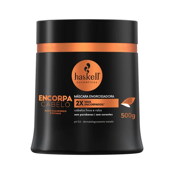 Haskell Máscara Engrossadora Encorpa Cabelo 500g