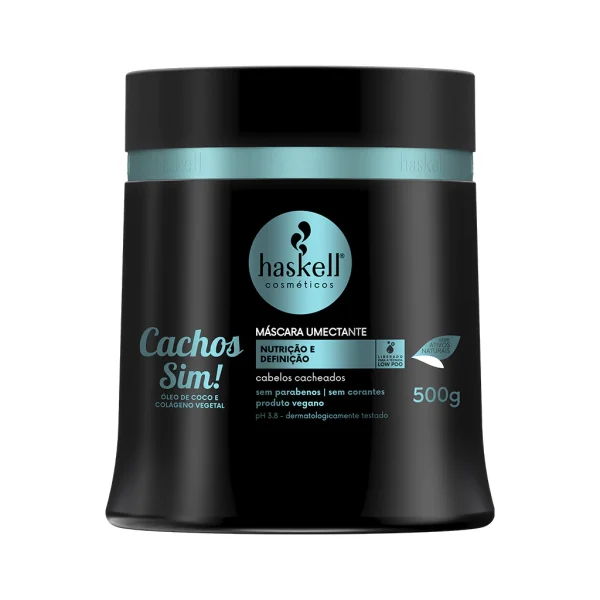 Haskell Máscara Umectante Cachos Sim! 500g