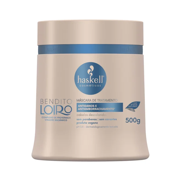 Haskell Máscara de Tratamento Bendito Loiro 500g