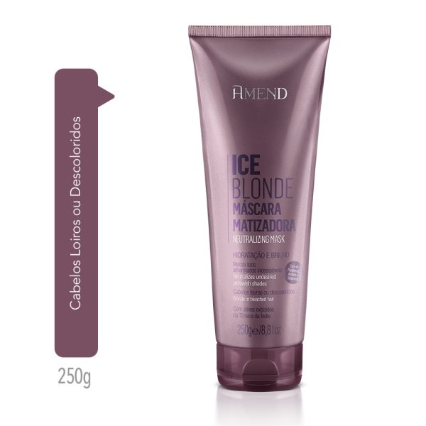Amend Máscara Matizadora Ice Blonde - 250g