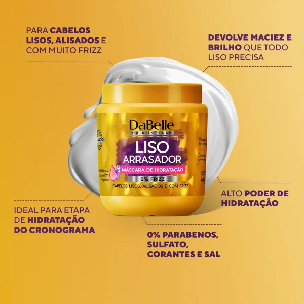 DaBelle Máscara - Liso Arrasador 400g - Imagem 2