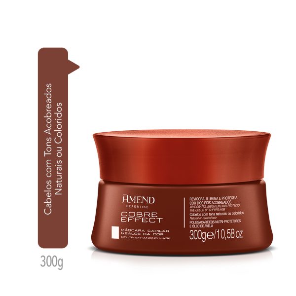 Amend Máscara Expertise Realce da Cor Cobre Effect - 300g