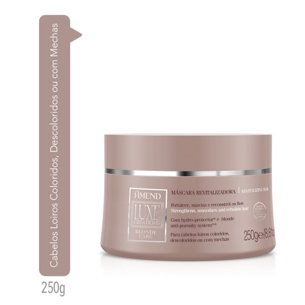Amend Máscara Luxe Creations Blonde Care - 250g