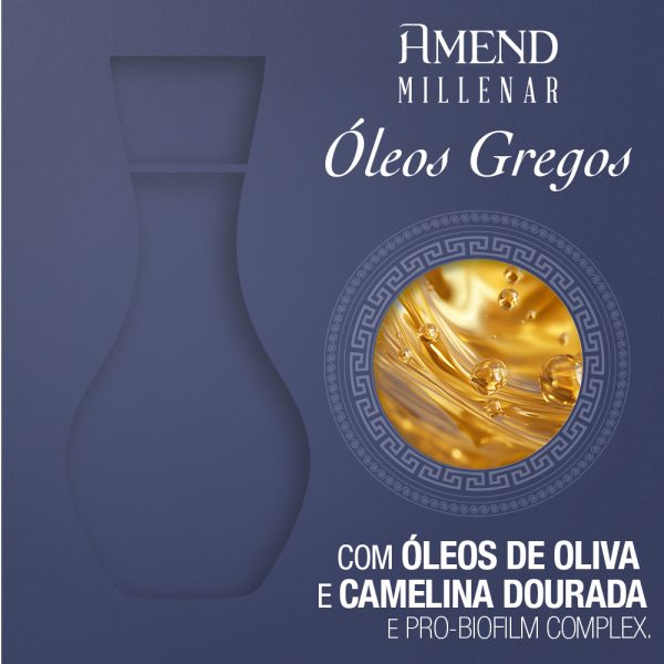 Amend Máscara Millenar Óleos Gregos - 300g - Imagem 2
