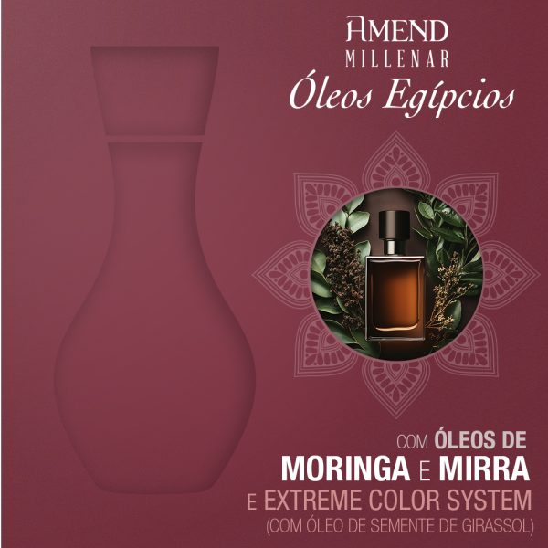 Amend Máscara Intensiva Millenar Óleos Egípcios - 300g - Imagem 2