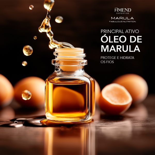 Amend Máscara Nutritiva Expertise Marula Fabulous Nutrition – 300g - Imagem 2
