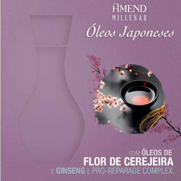 Amend Máscara Millenar Óleos Japoneses - 300g - Imagem 2
