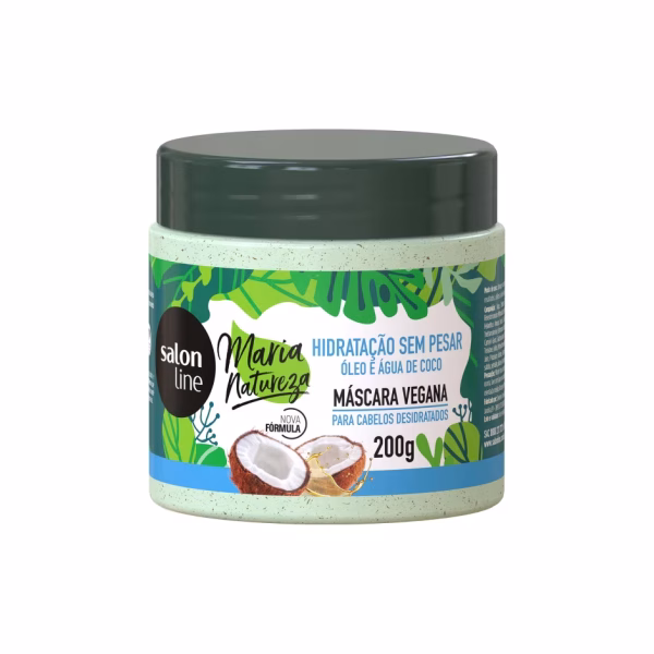 Salon Line Máscara Maria Natureza Hidratação Sem Pesar 200g
