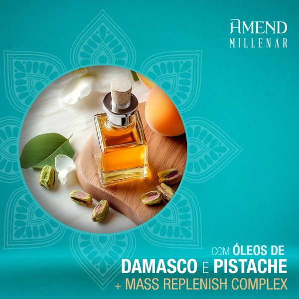 Amend Máscara Nutritiva Millenar Óleos Árabes - 300g - Imagem 2