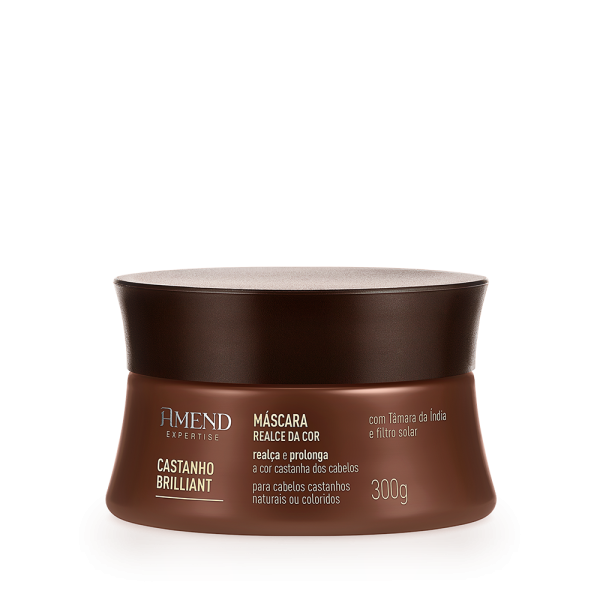 Amend Expertise Realce da Cor Castanho Brilliant - 300G